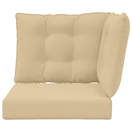 Utomhus Soffa Kudde Polyester Beige 60 x 40 x 10 cm