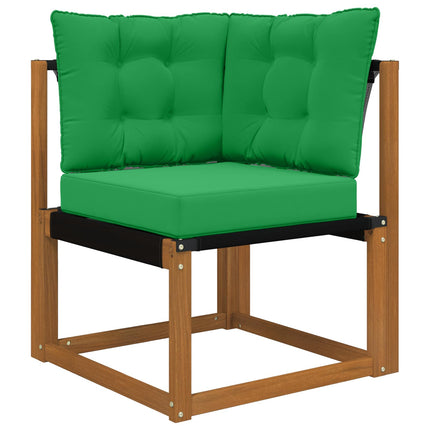 Utomhus Soffa Kudde Polyester Grön 60 x 40 x 10 cm