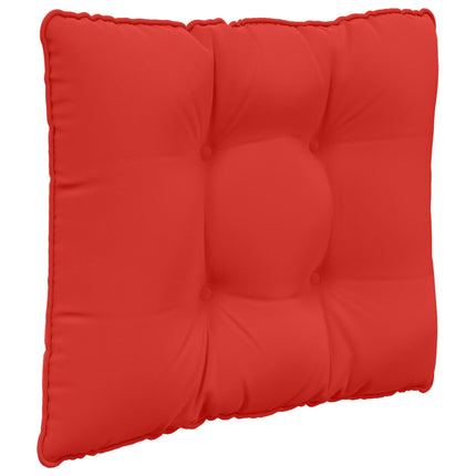 Utomhus Soffa Kudde Polyester Röd 60 x 40 x 10 cm