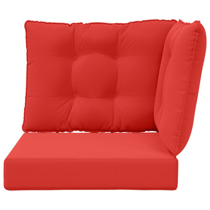 Utomhus Soffa Kudde Polyester Röd 60 x 40 x 10 cm