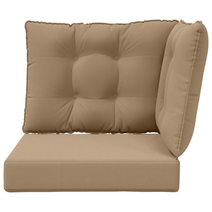 Utomhus Soffa Kudde Polyester Taupe 60 x 40 x 10 cm