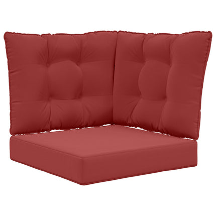 Utomhus Soffa Kudde Polyester Vinröd 60 x 40 x 10 cm