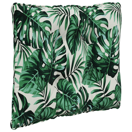 Utomhus Soffa Kudde Polyester Bladmönster 60 x 40 x 10 cm