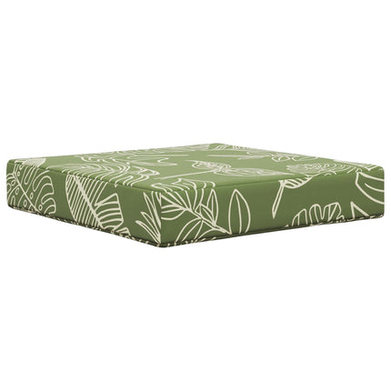 Utomhus Soffa Kudde Polyester Bladdesign 60 x 40 x 10 cm