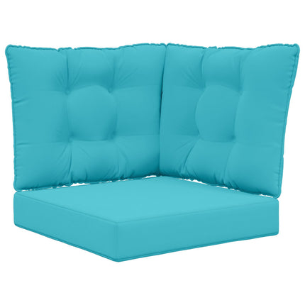 Utomhus Soffa Kudde Polyester Turkos 60 x 40 x 10 cm
