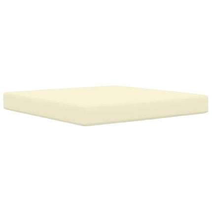 Utomhus Soffa Kudde Kräm 80 x 80 x 8 cm Polyester