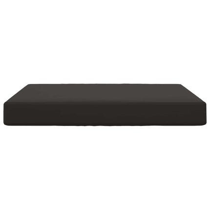 Utomhus Soffa Kudde Svart 80 x 80 x 8 cm Polyester