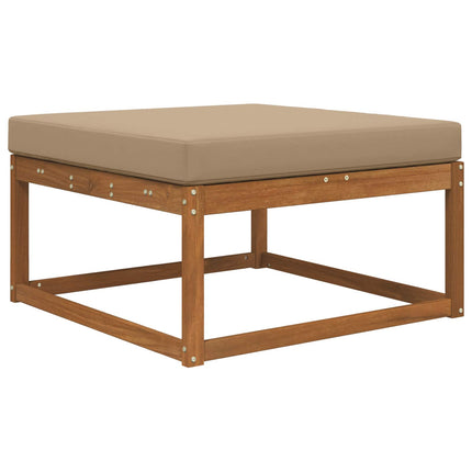 Utomhus Soffa Kudde Taupe 80 x 80 x 8 cm Polyester