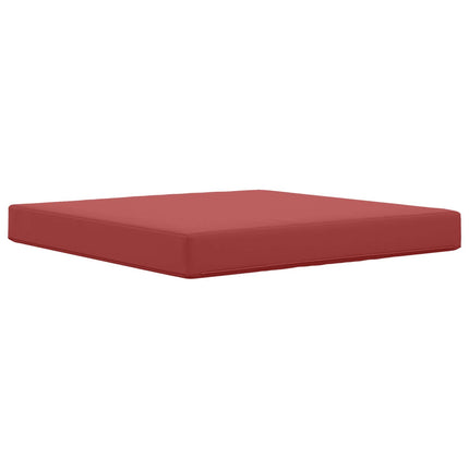 Utomhus Soffa Kudde Vinröd 80 x 80 x 8 cm Polyester
