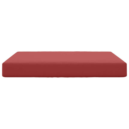 Utomhus Soffa Kudde Vinröd 80 x 80 x 8 cm Polyester