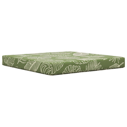 Utomhus Soffa Kudde Bladdesign 80 x 80 x 8 cm Polyester
