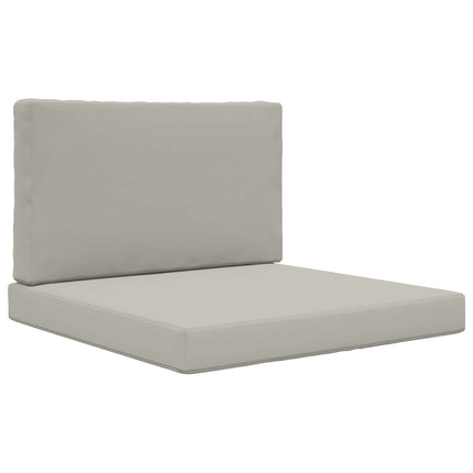 Utomhus Soffa Kudde 2 pcs Grå Polyester