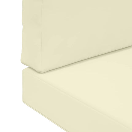 Utomhus Soffa Kudde 2 pcs Kräm Polyester