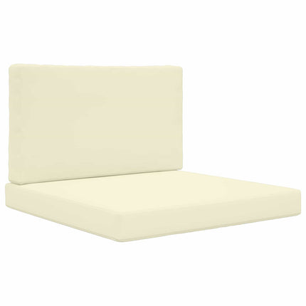 Utomhus Soffa Kudde Polyester Kräm 80 x 80 x 8 cm