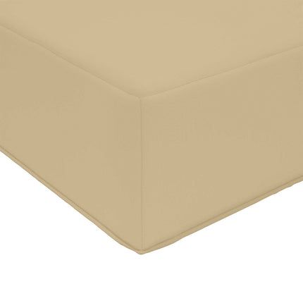Utomhus Soffa Kudde 2 pcs Beige Polyester