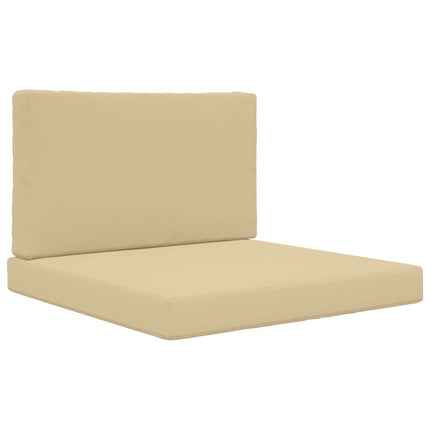Utomhus Soffa Kudde Polyester Beige 80 x 80 x 8 cm