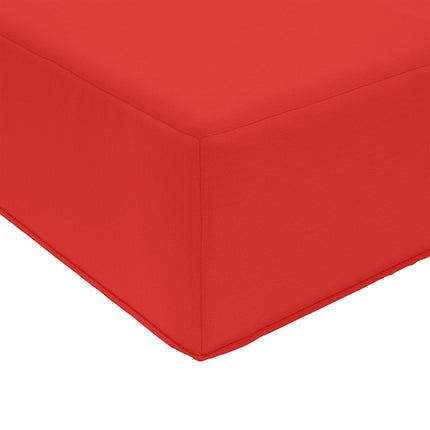 Utomhus Soffa Kudde 2 pcs Röd Polyester