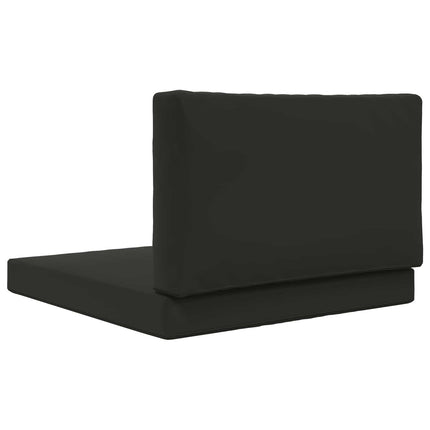 Utomhus Soffa Kudde Polyester Svart 80 x 80 x 8 cm