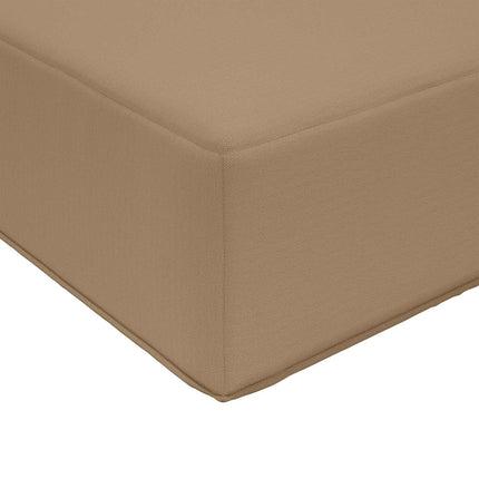 Utomhus Soffa Kudde 2 pcs Taupe Polyester