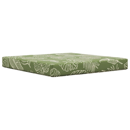 Utomhus Soffa Kudde Polyester Bladdesign 80 x 80 x 8 cm