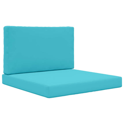 Utomhus Soffa Kudde 2 pcs Turkos Polyester