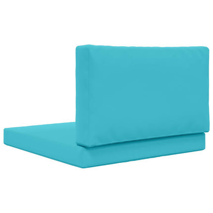 Utomhus Soffa Kudde Polyester Turkos 80 x 80 x 8 cm