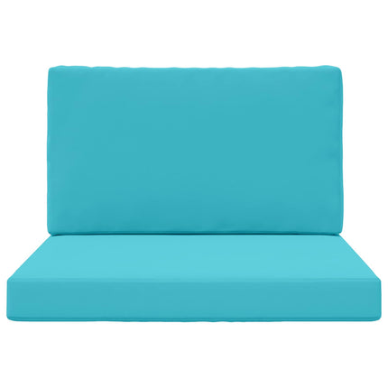 Utomhus Soffa Kudde Polyester Turkos 80 x 80 x 8 cm