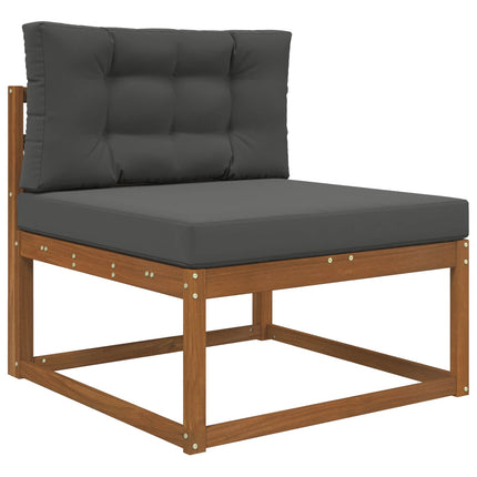 Utomhus Soffa Kudde Polyester Antracit 80 x 80 x 8 cm