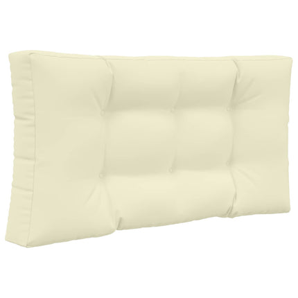 Utomhus Soffa Kudde Polyester Kräm 80 x 80 x 8 cm