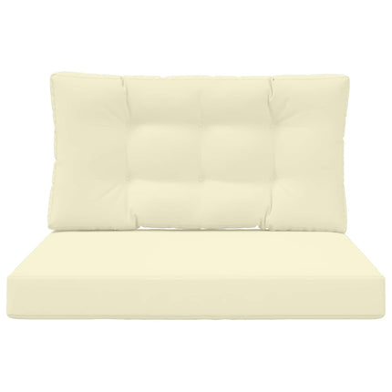 Utomhus Soffa Kudde 2 pcs Kräm Polyester