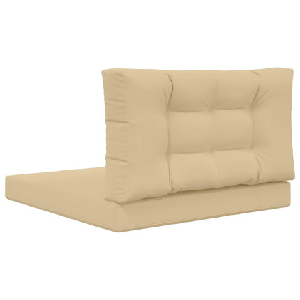 Utomhus Soffa Kudde 2 pcs Beige Polyester