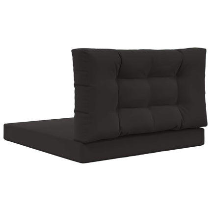 Utomhus Soffa Kudde Polyester Svart 80 x 80 x 8 cm
