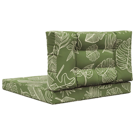 Utomhus Soffa Kudde 2 pcs Bladdesign Polyester