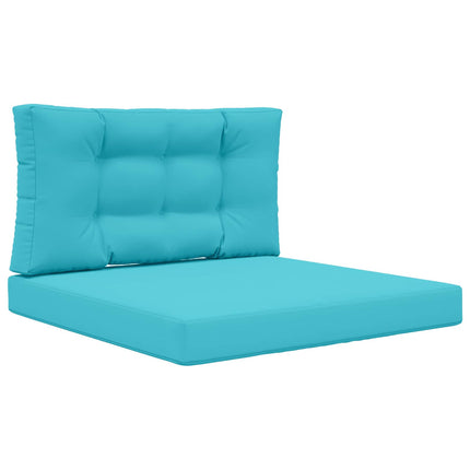 Utomhus Soffa Kudde Polyester Turkos 80 x 80 x 8 cm