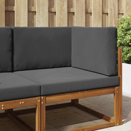 Utomhus Soffa Kudde 3 pcs Antracit Polyester