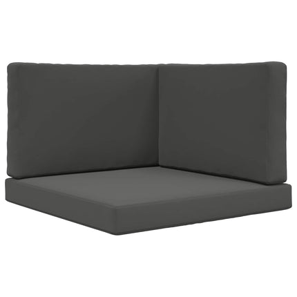 Utomhus Soffa Kudde 3 pcs Antracit Polyester