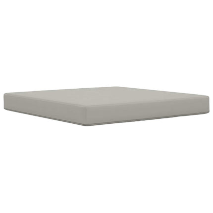 Utomhus Soffa Kudde Polyester Grå 80 x 80 x 8 cm