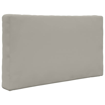 Utomhus Soffa Kudde Polyester Grå 80 x 80 x 8 cm