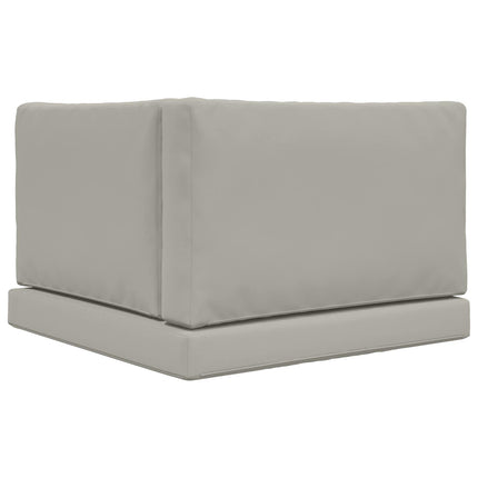 Utomhus Soffa Kudde Polyester Grå 80 x 80 x 8 cm