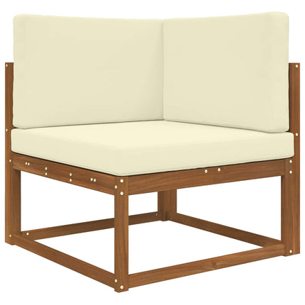 Utomhus Soffa Kudde Polyester Kräm 80 x 80 x 8 cm