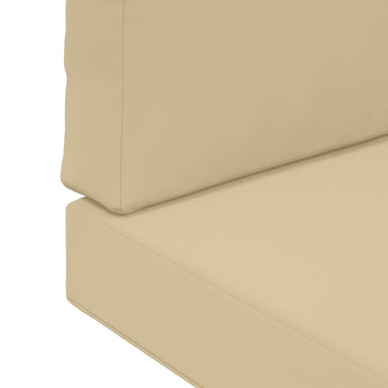 Utomhus Soffa Kudde 3 pcs Beige Polyester