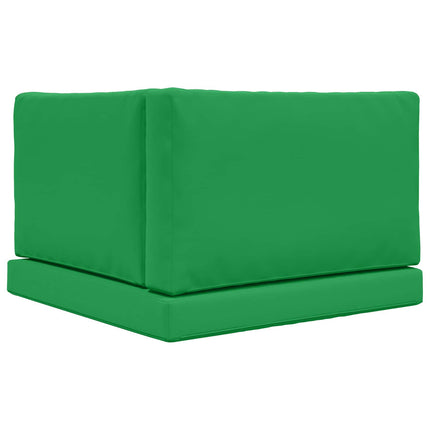 Utomhus Soffa Kudde 3 pcs Grön Polyester