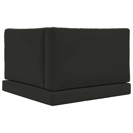 Utomhus Soffa Kudde Polyester Svart 80 x 80 x 8 cm