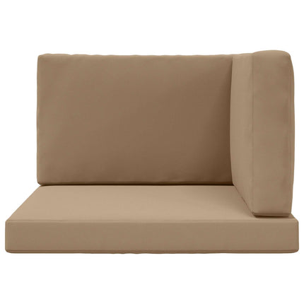 Utomhus Soffa Kudde Polyester Taupe 80 x 80 x 8 cm