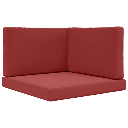 Utomhus Soffa Kudde Polyester Vinröd 80 x 80 x 8 cm