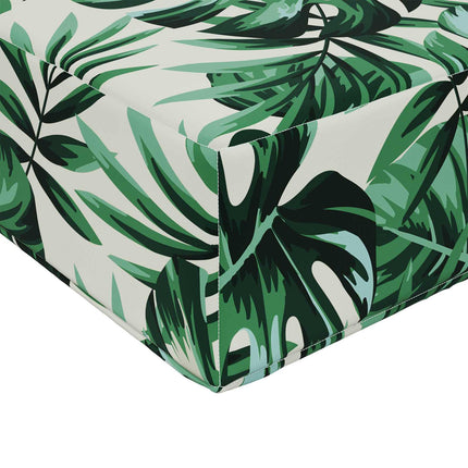 Utomhus Soffa Kudde 3 pcs Bladmönster Polyester