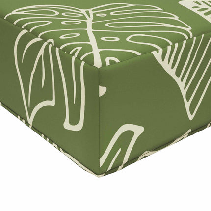 Utomhus Soffa Kudde 3 pcs Bladdesign Polyester