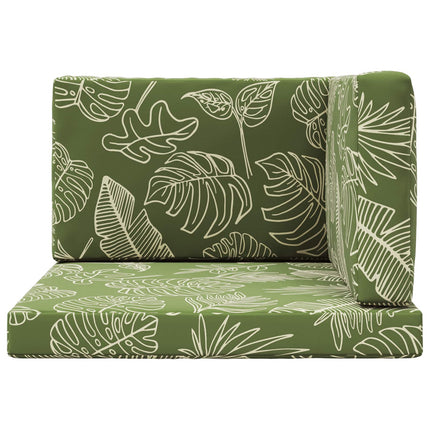 Utomhus Soffa Kudde 3 pcs Bladdesign Polyester
