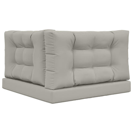 Utomhus Soffa Kudde 3 pcs Grå Polyester