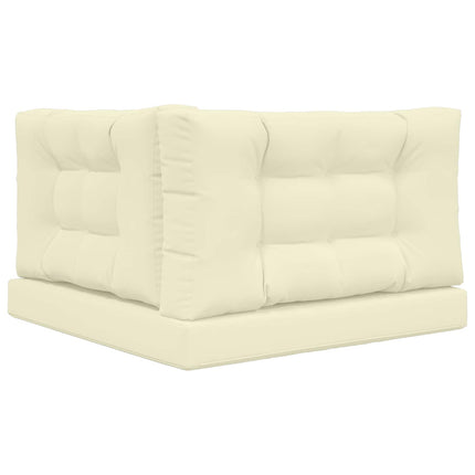 Utomhus Soffa Kudde 3 pcs Kräm Polyester